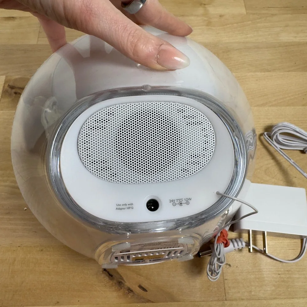 Philips Wake-Up Light HF3520 Sunrise Simulation Alarm Clock White FM Radio